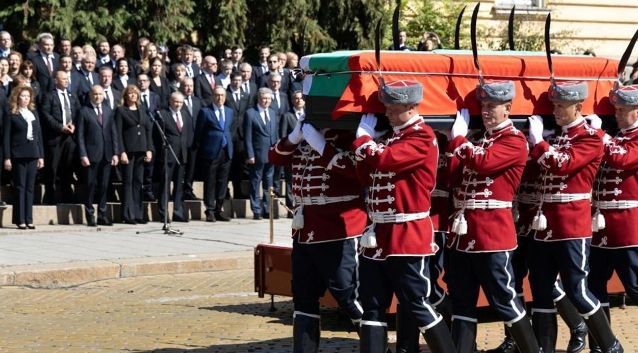 Yunanistan'da bulunan Bulgar Çarı Samuil'in naaşı Bulgaristan'a getirildi