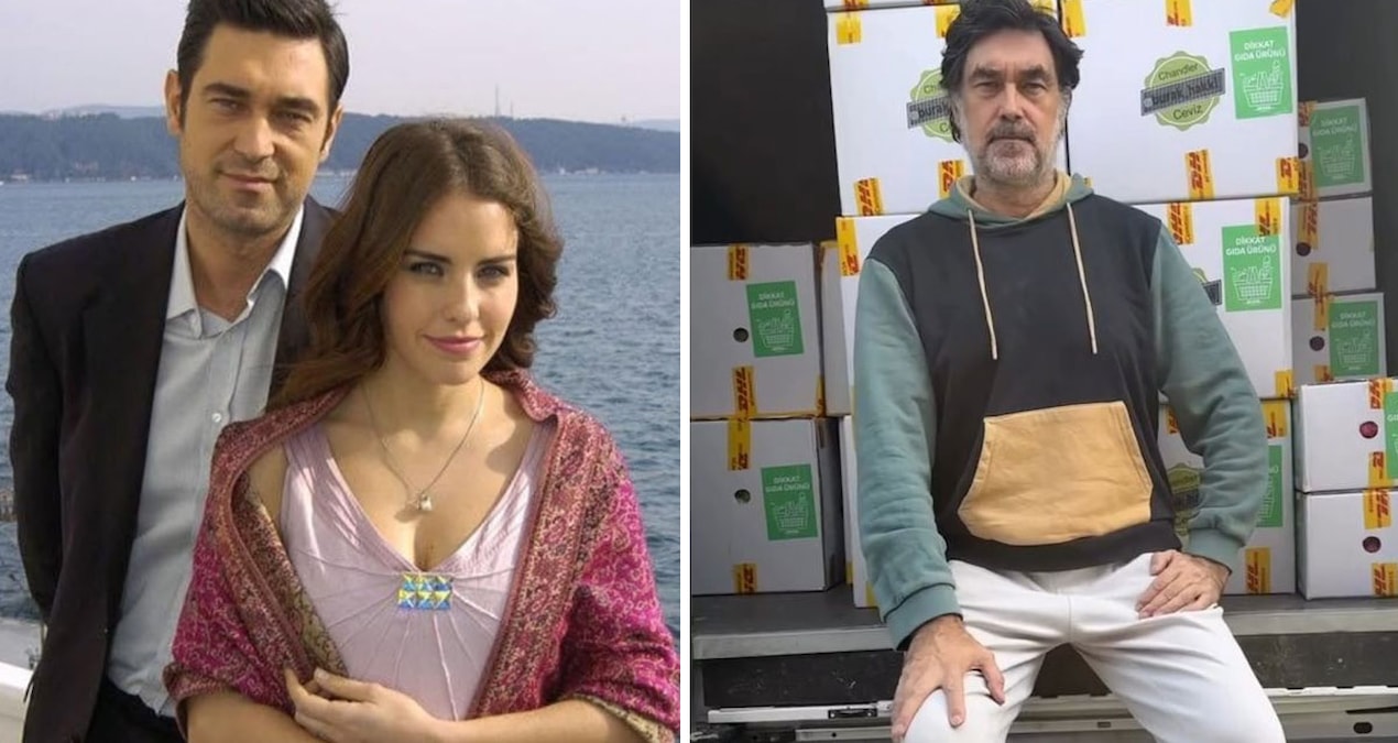 Oyuncu Burak Hakkı'nın ilk hasadı bereketli geldi: Çuval çuval topladı, kargolara yetişemedi