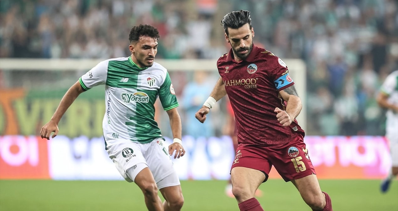 Bursaspor'ın 1 yıllık serisi son dakikada sona erdi