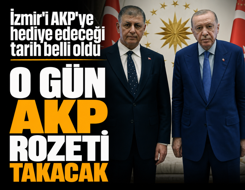 Cemil Tugay'ın AKP rozeti takacağı tarih