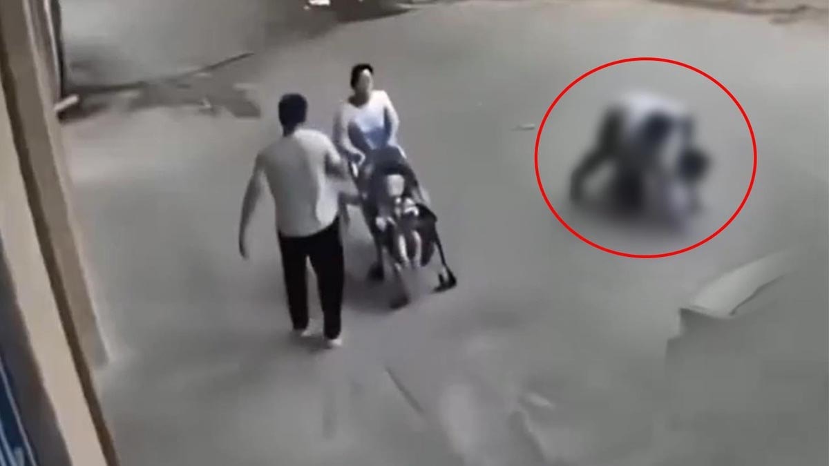 Çin'de çocuklarının gözü önünde anneye cinsel saldırı girişimi