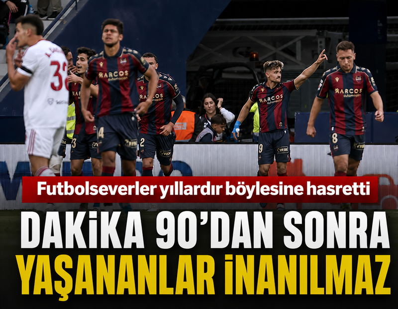 Dakika 90'dan sonra yaşananlar inanılmaz: Futbolseverler yıllardır böylesine hasretti