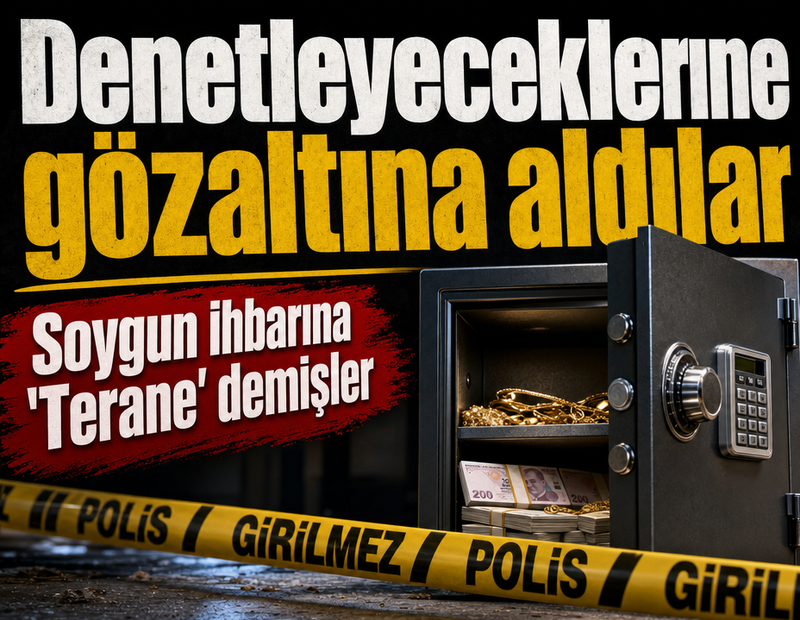 Denetleyeceklerıne gözaltına aldılar