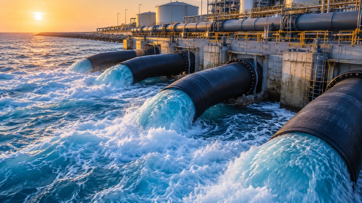 Deniz suyunu içme suyuna çevirecekler: Günde 800 milyon litre üretilecek