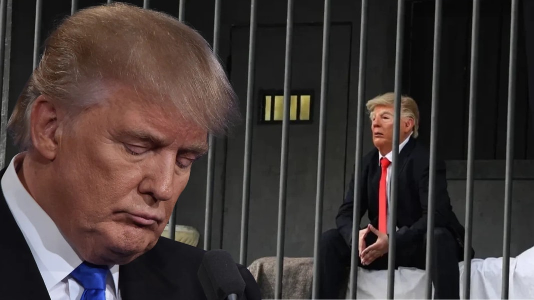 İran'da Trump'ı parmaklıklar ardına koydular