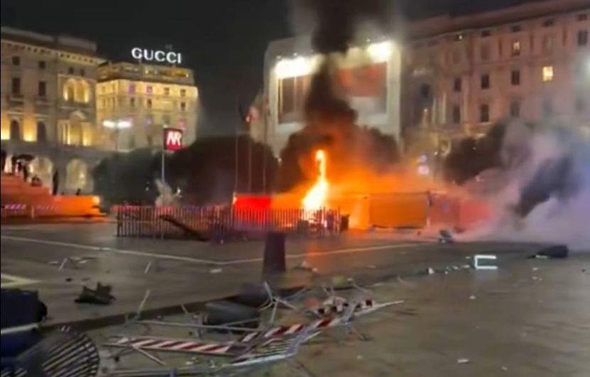 İtalya'da 14 yaşındaki protestocular yargılanacak, hasarı aileleri ödeyecek