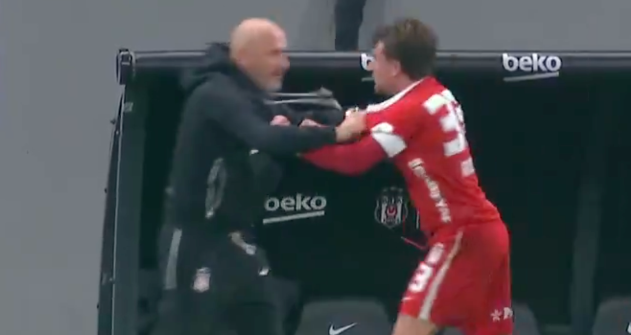 Italiano ve Rıdvan Yılmaz'ın gol sevinci olay oldu! Beşiktaş maçına damga vuran anlar