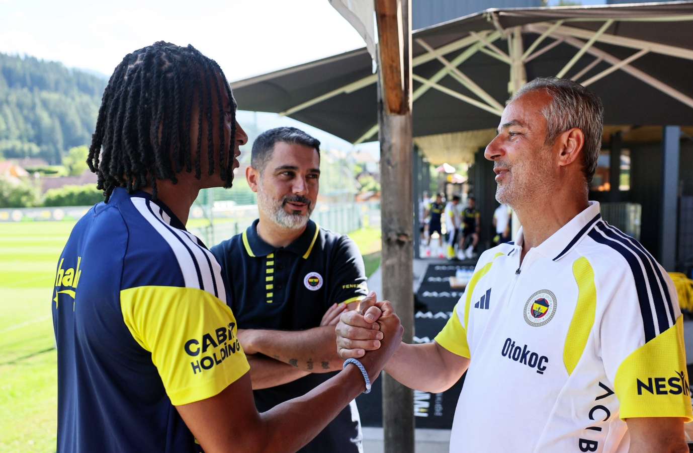 Fenerbahçeli yıldızlardan İsmail Kartal'a veda