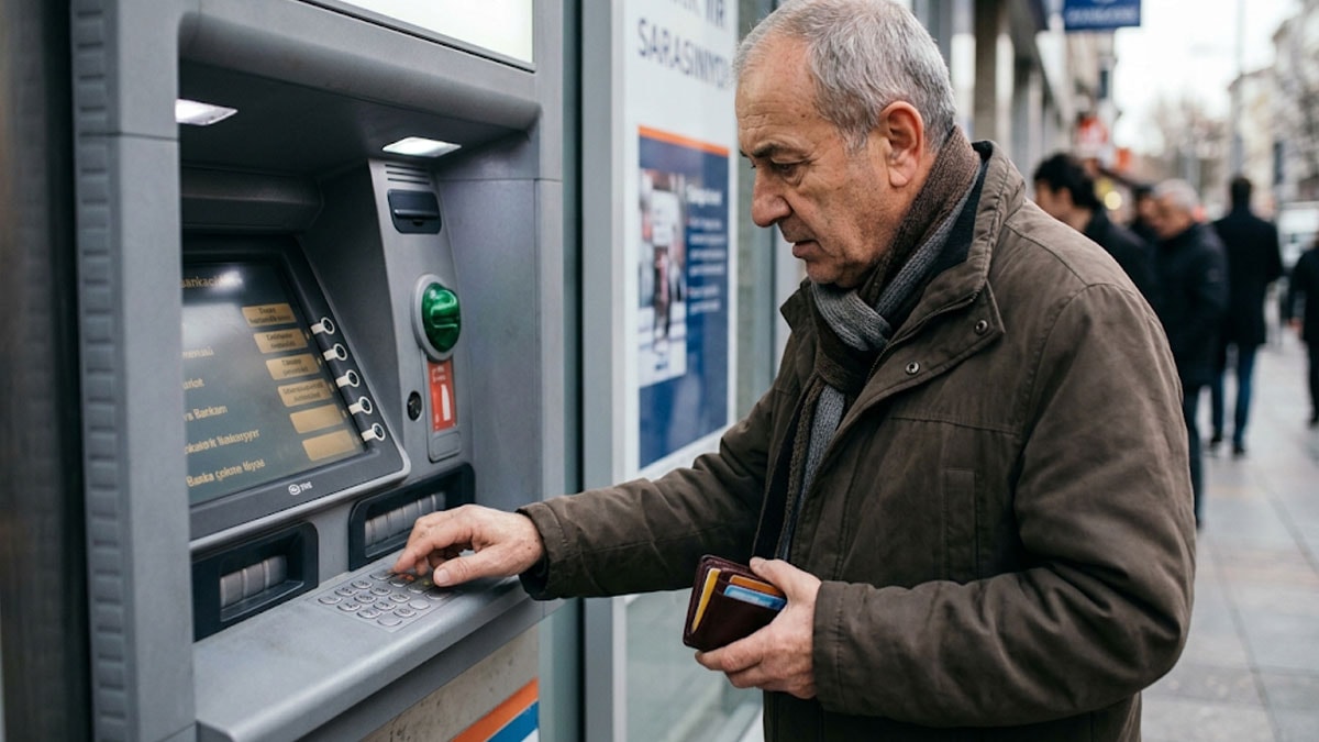 ATM'den para çeken emeklilere acil uyarı