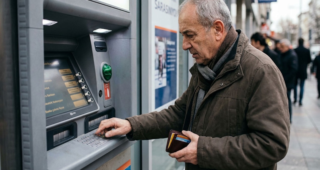 ATM'den para çeken emeklilere acil uyarı