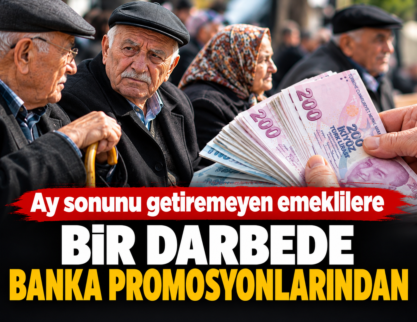 Emeklilere bir darbe de banka promosyonlarından: Yüksek rakamlar şartlara bağlandı