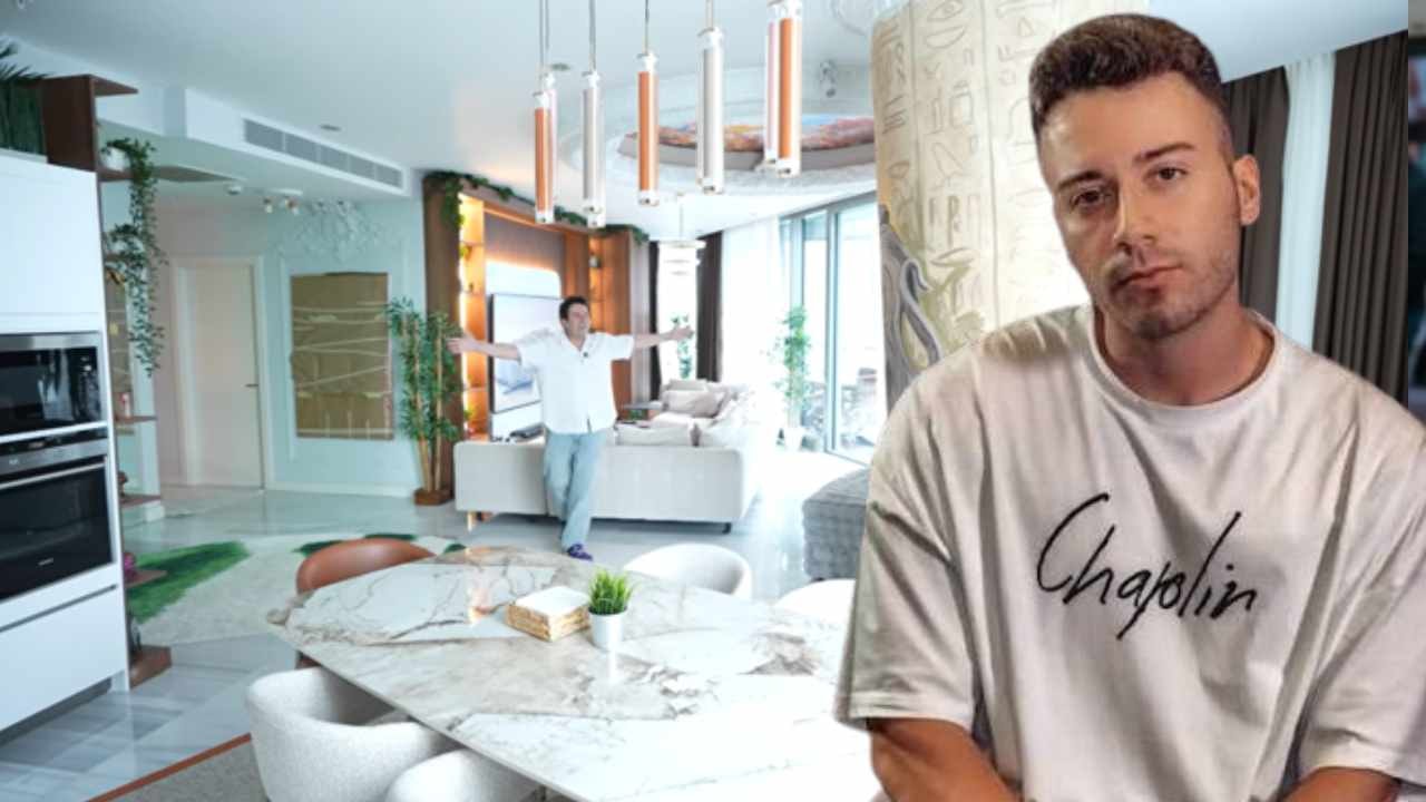 Enes Batur evinin kapılarını ilk kez açtı
