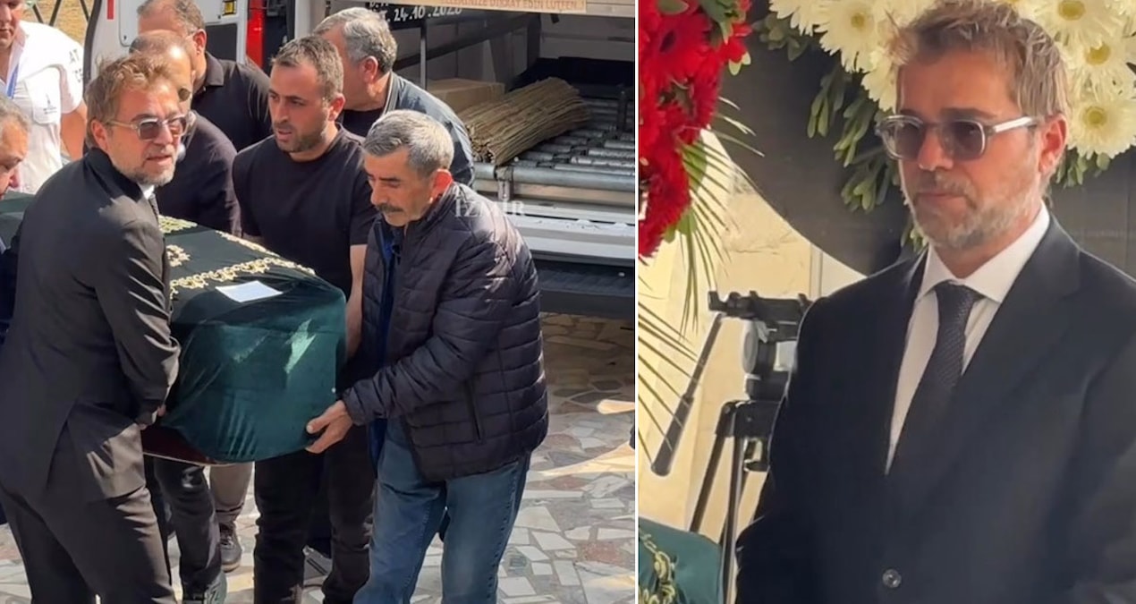 Engin Altan Düzyatan’ın acı günü: Babasının tabutunun başından ayrılamadı