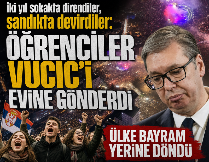 Sırbistan seçimlerinde zafer öğrenc listesinin oldu