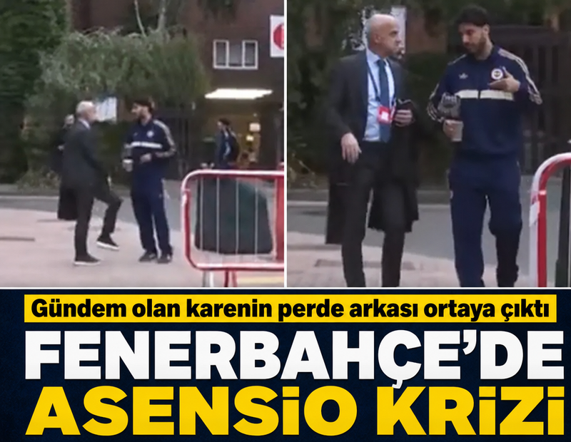 Fenerbahçe'de gündem olan karenin perde arkası ortaya çıktı: 'Asensio krizi'