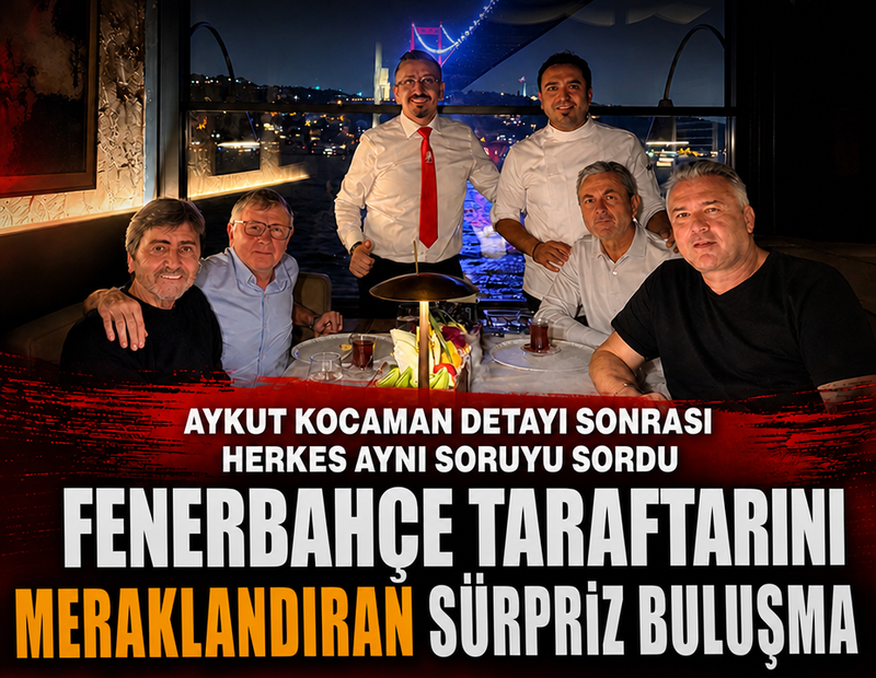 Fenerbahçe taraftarını meraklandıran sürpriz buluşma! Aykut Kocaman detayı sonrası herkes aynı soruyu sordu
