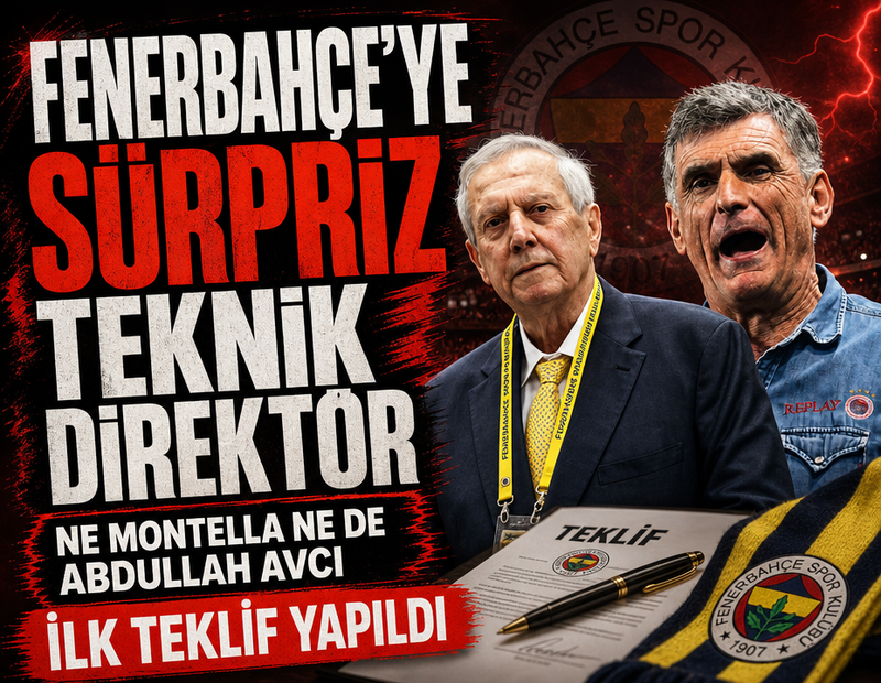 Ne Montella ne de Abdullah Avcı! Fenerbahçe’nin başına sürpriz teknik direktör: İlk teklif yapıldı