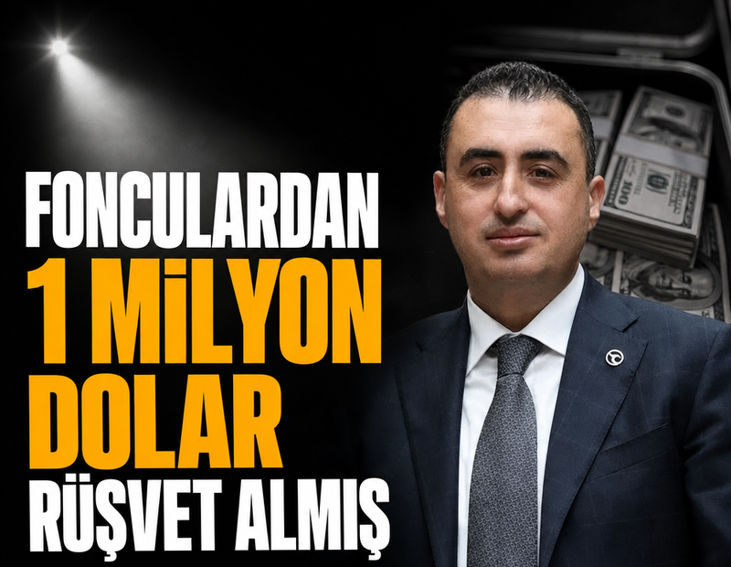 Çakmak 1 milyon dolar rüşvetten gözaltında
