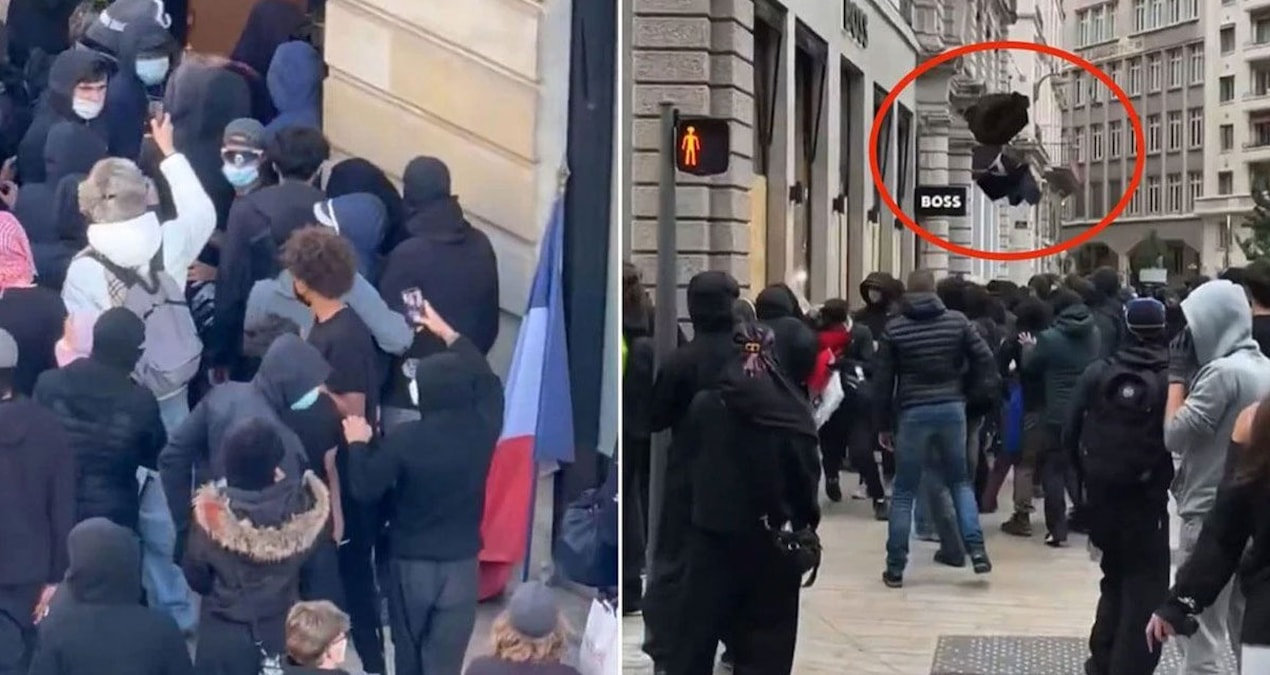 Ürünleri servet değerindeki mağazalar yağmalandı: Çığırından çıkan gösterilerde yüzlerce gözaltı