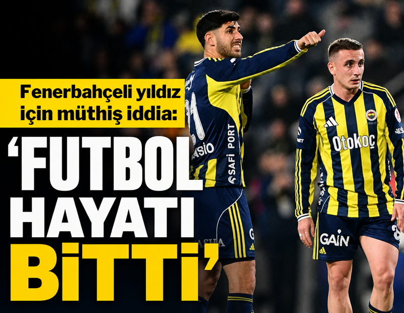 Fenerbahçeli yıldız için müthiş iddia: 'Futbol hayatı bitti'