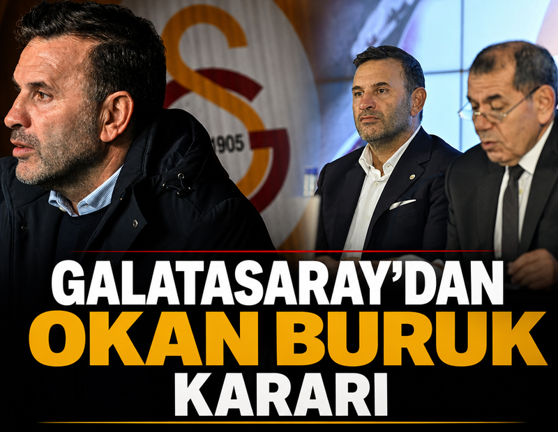 Galatasaray'dan Okan Buruk kararı