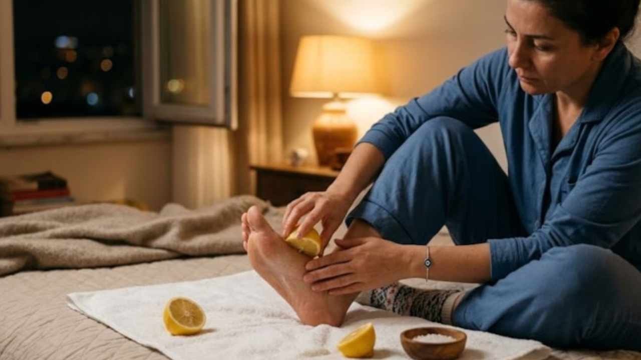 Gece ayağının altına 1 dilim limon koydu mucizeyi yaşadı
