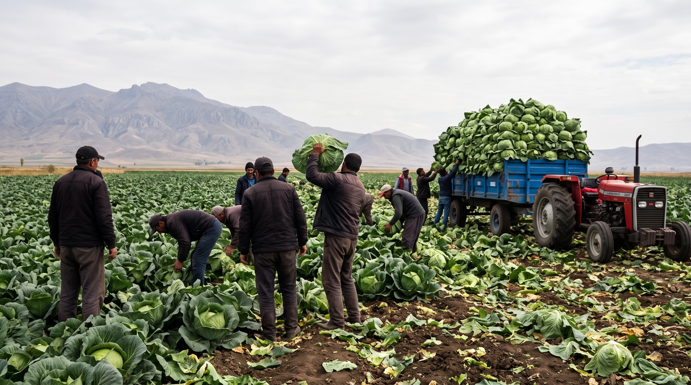 165 milyon liralık dev hasat başladı: 4 bin dekar alandan toplanıyor