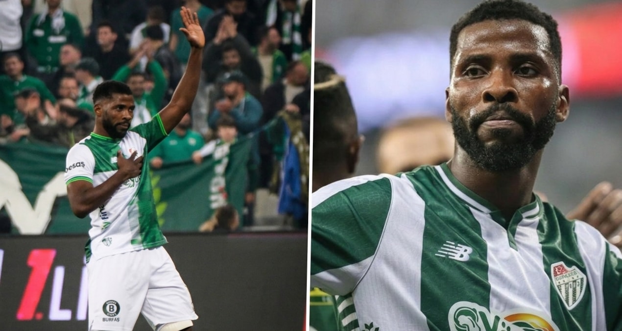 Bursaspor'un kazandığı maça Iheneacho damgası! Türk futbol tarihinde ilk