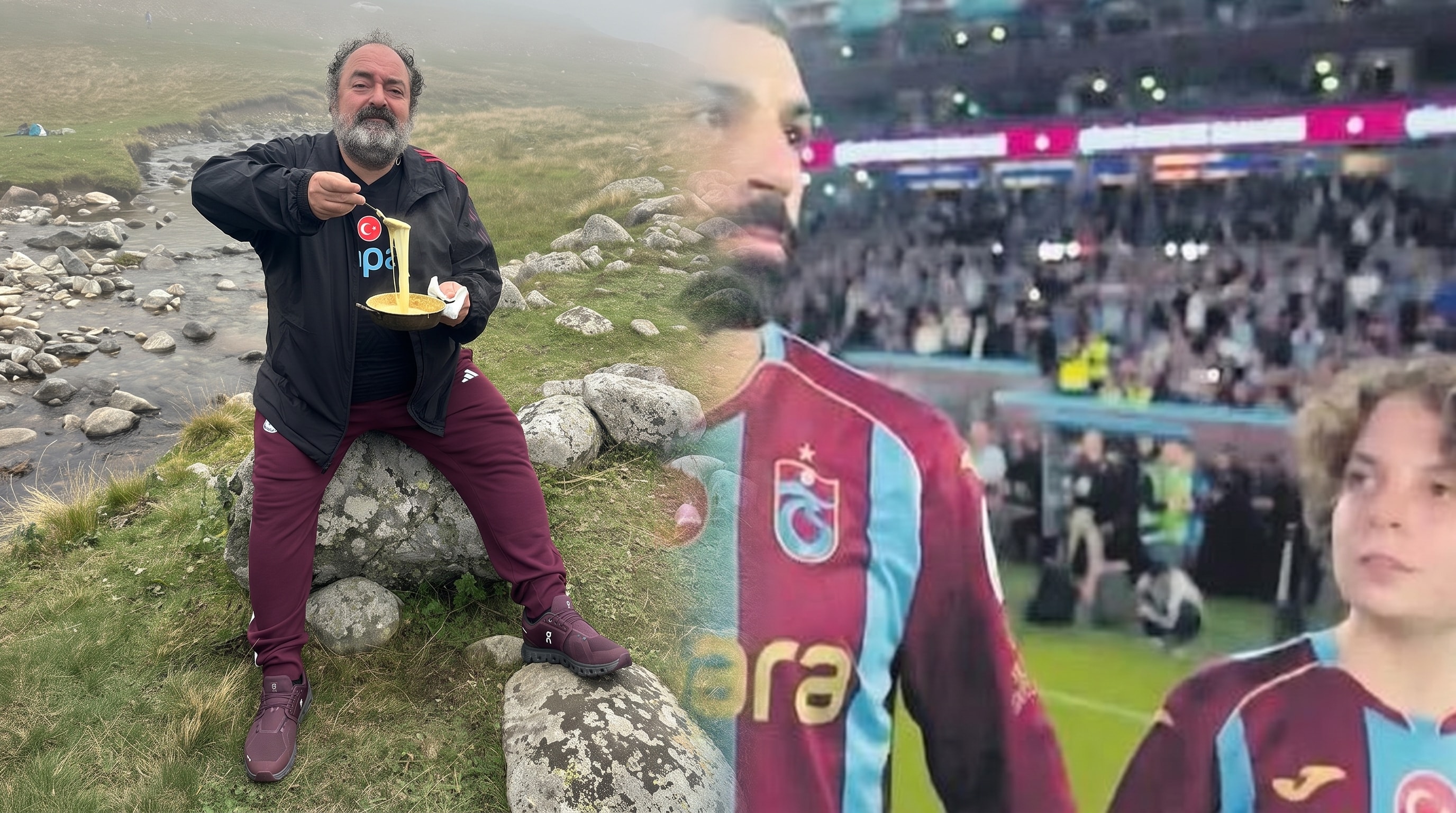 Nevzat Aydın 100 milyon ödedi, Trabzonspor oğlunu Salah ile Beşiktaş maçına çıkardı