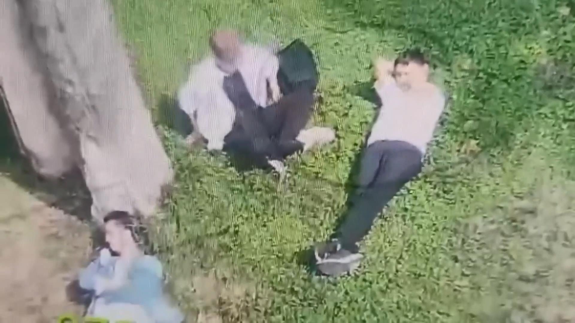 Gezi Parkı'nda akılalmaz hırsızlık: Uyuyan vatandaşın yanına sürünerek yaklaştı telefonunu çaldı