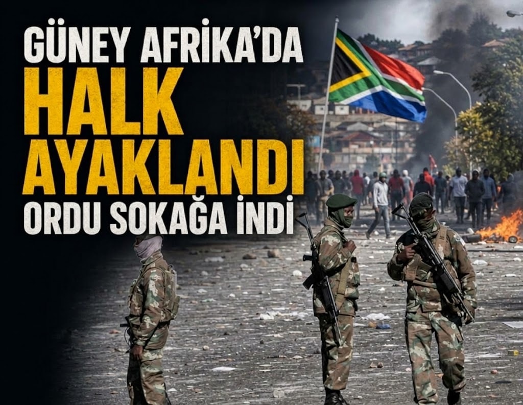 Güney Afrika’da halk ayaklandı, ordu sokağa indi
