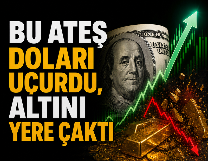 Bu ateş doları uçurdu altını yere çaktı