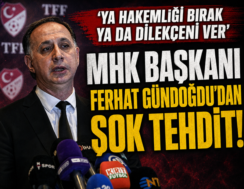MHK Başkanı Ferhat Gündoğdu'dan şok tehdit! Ses kaydı ortaya çıktı