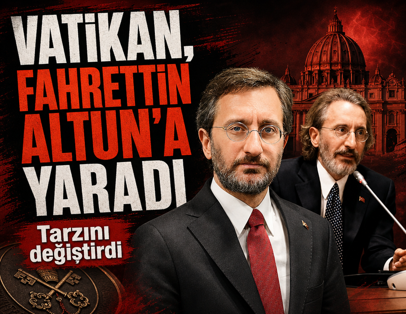 Vatikan, Fahrettin Altun'a yaradı