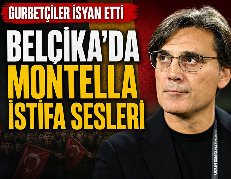 Belçika'da da Montella istifa sesleri! Gurbetçiler isyan etti