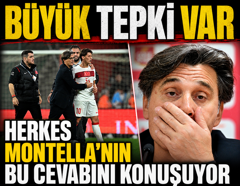 Herkes Montella'nın bu cevabını konuşuyor! Büyük tepki aldı