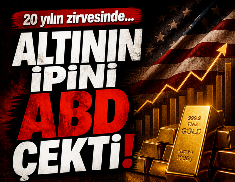 Altının ipini ABD çekti! 20 yılın zirvesinde...