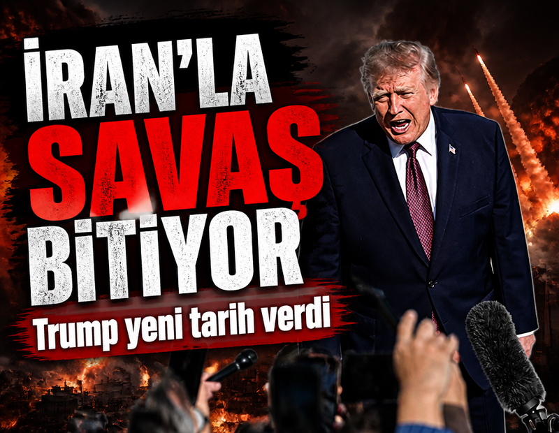 Trump yeni tarih verdi: "İran'la savaş bitiyor"