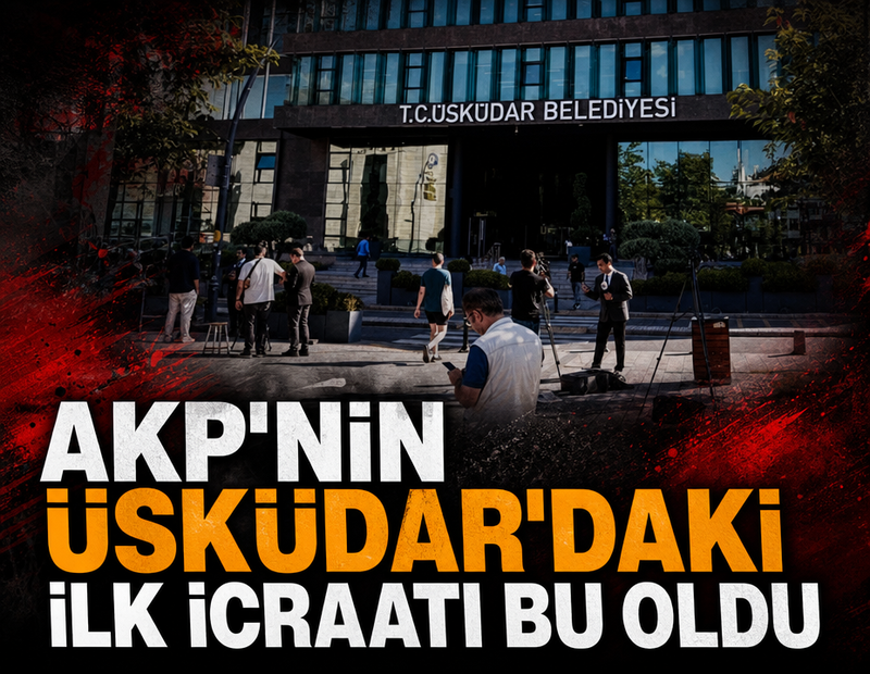 AKP'nin gelir gelmez Üsküdar'daki ilk icraatı işçi kıyımı oldu