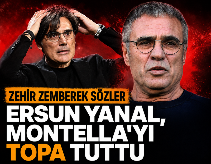 Ersun Yanal Montella'yı topa tuttu! 3-0'lık yenilgi sonrası sözleri gündem oldu
