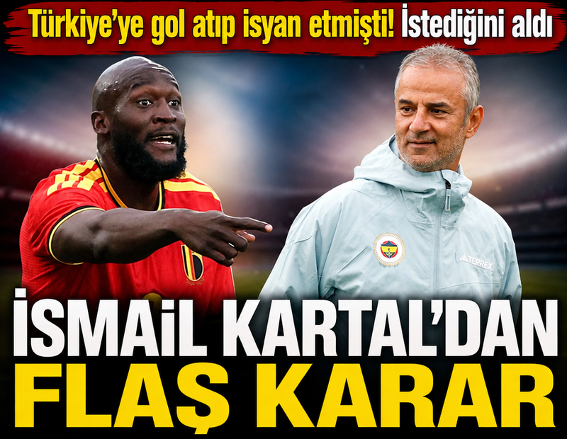 Dönüşte Fenerbahçe ile görüşeceğim demişti! İsmail Kartal'dan Lukaku kararı