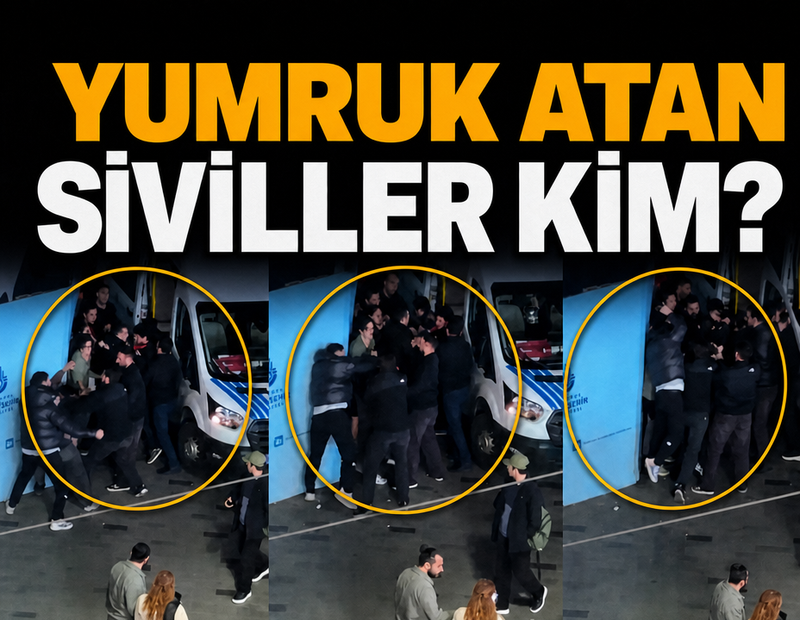 İstiklal Caddesi'nde protestocu gençlere yumruk atan bu siviller kim?