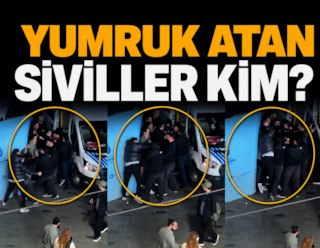 İstiklal Caddesi'nde protestocu gençlere yumruk atan bu siviller kim?