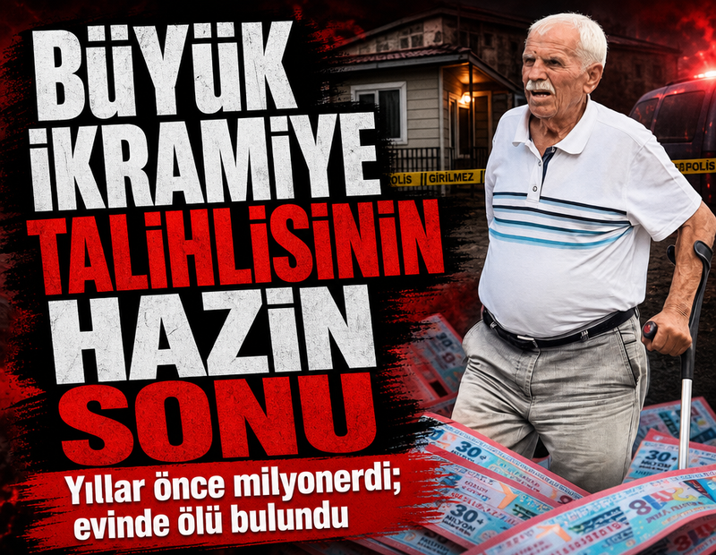 Milli Piyango'dan servet kazanmıştı! 79 yaşında evinde ölü bulundu