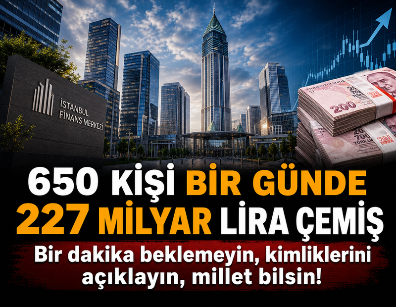 650 vurguncu kim açıklayın!