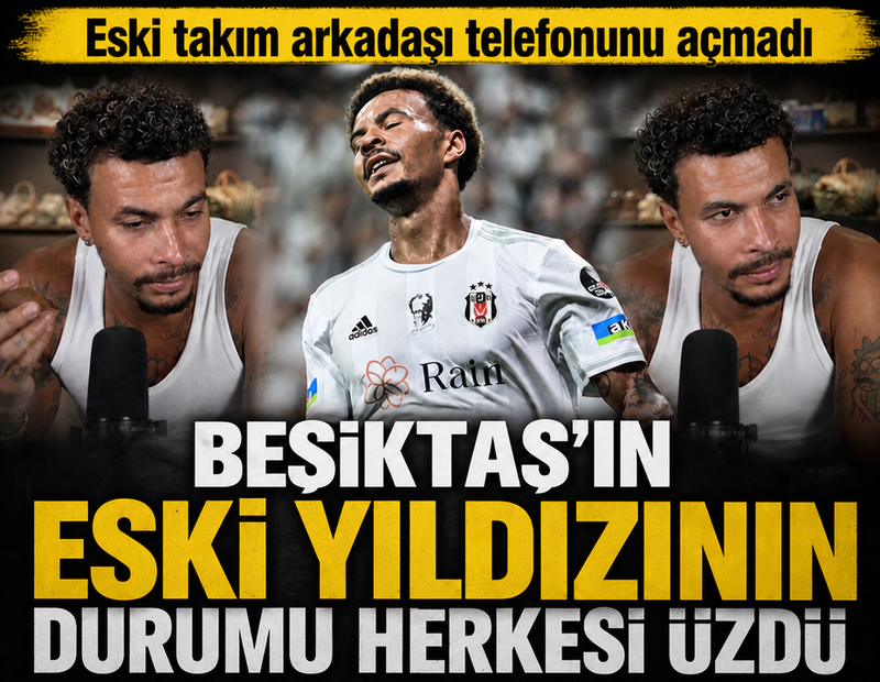 Beşiktaş'ın eski yıldızının durumu herkesi üzdü: Eski takım arkadaşı telefonunu açmadı