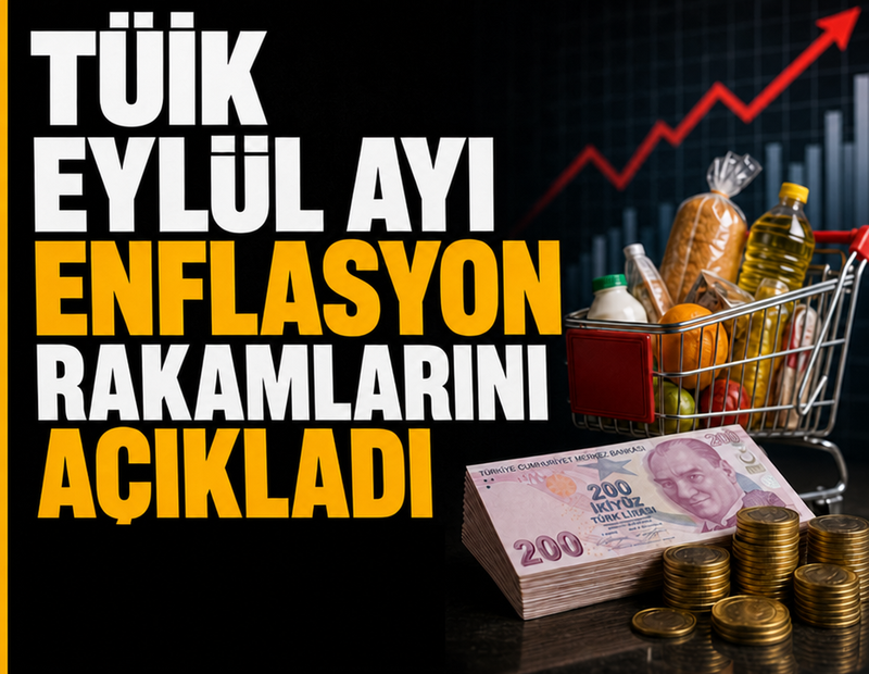 Son dakika... TÜİK eylül ayı enflasyon rakamlarını açıkladı