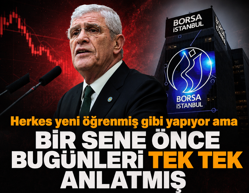Herkes yeni öğrenmiş gibi yapıyor ama bir sene önce bugünleri tek tek anlatmış