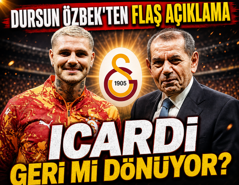 Icardi geri mi dönüyor? Dursun Özbek'ten merakla beklenen açıklama