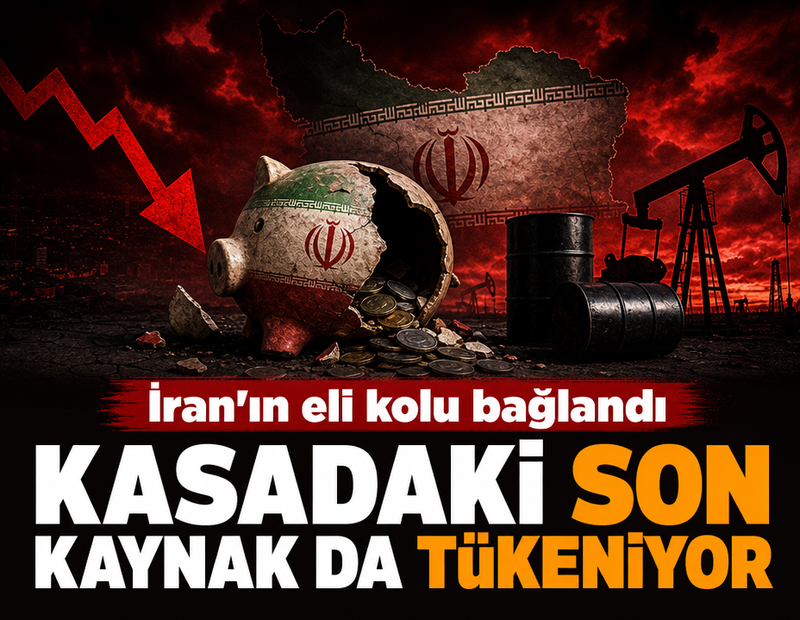 İran'ın eli kolu bağlandı: Kasadaki son kaynak da tükeniyor
